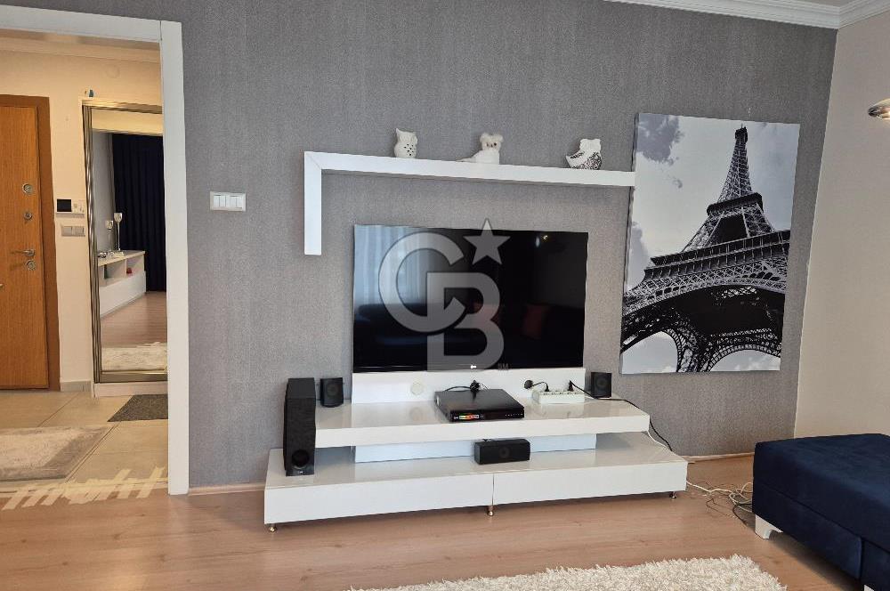 Çiğdemde Full Eşyalı 3+1 Güneydoğu Cephe, 10. Kat Kiralık