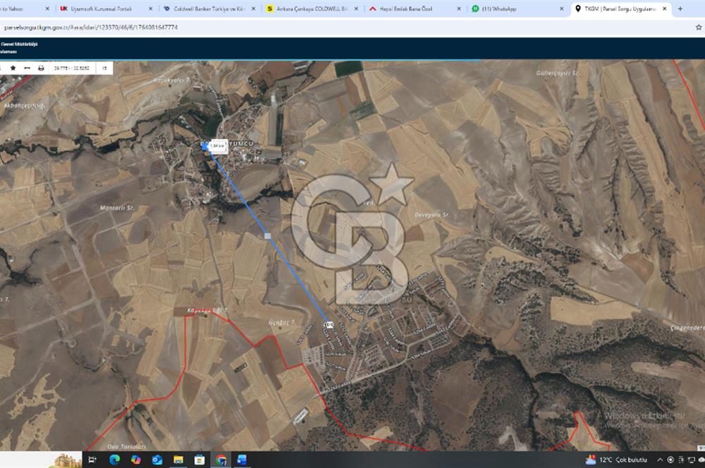 Ballıkuyumcu'da Villa İmarlı Tek Tapu Arsa