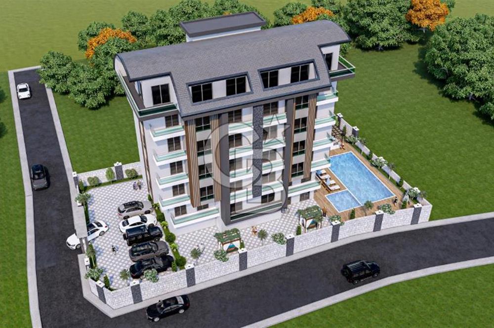 CB ENVOY'DAN ANTALYA ALANYA AVSALLAR 2+1 EĞİMSİZ ÇATI DUBLEKS