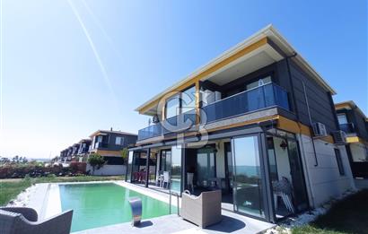 TEKİRDAĞ YENİCE'DE DENİZE SIFIR 4+1 SATILIK DUBLEKS VİLLA