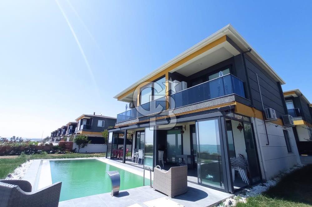 TEKİRDAĞ YENİCE'DE DENİZE SIFIR 4+1 SATILIK DUBLEKS VİLLA