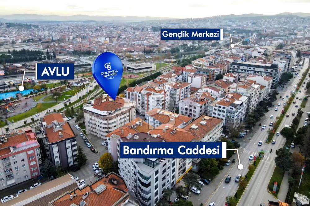CB EAGLE'Dan ATATÜRK MAH. PANORAMİK MANZARALI 3+1 135m² DAİRE