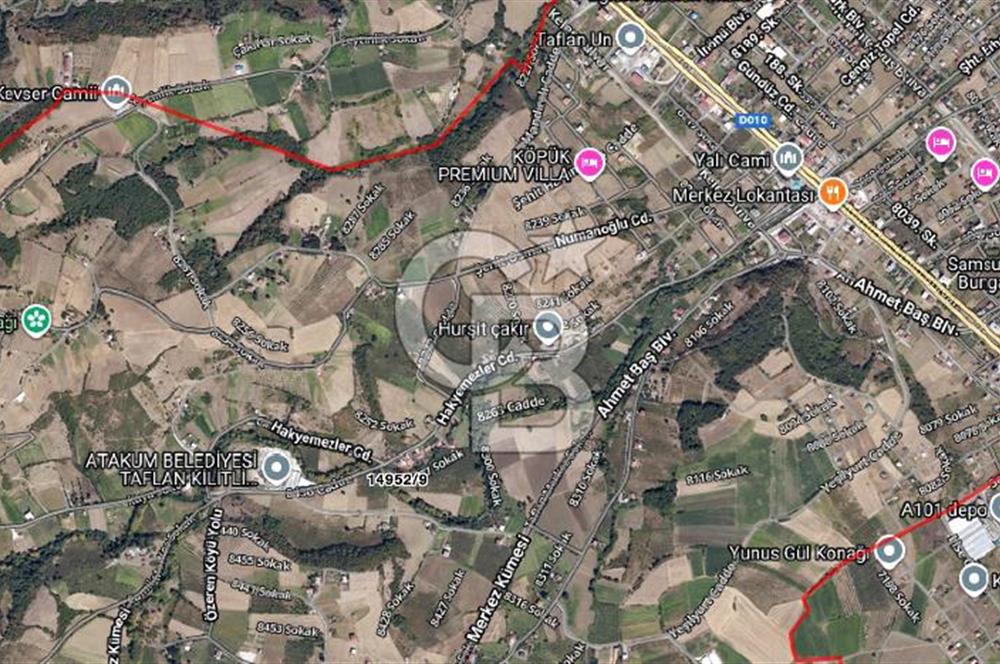 TAKASA AÇIK- FULL MANZARALI KÖŞE PARSEL 753m² İMARLI FIRSAT ARSA