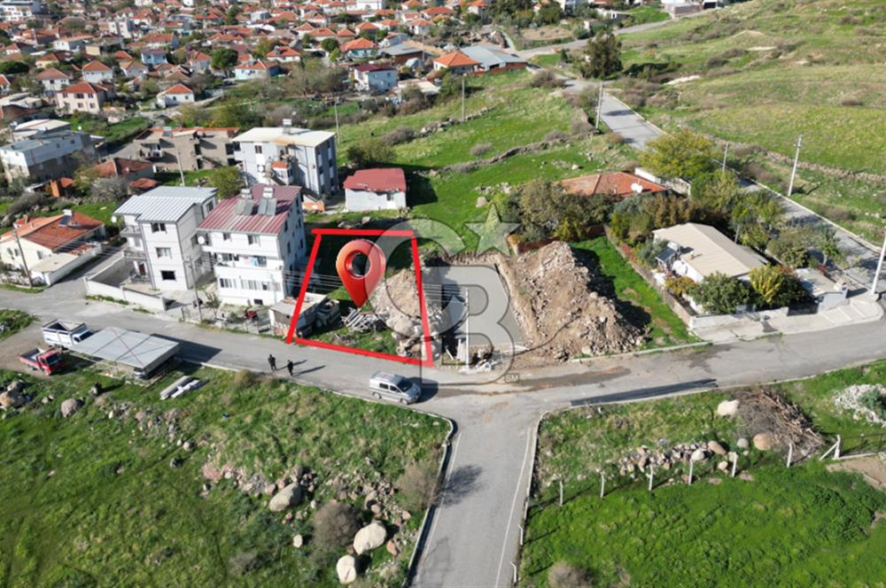 ALİAĞA HELVACI HATUNDERE DE MÜSTAKİL PARSEL KÖŞE İMARLI ARSA