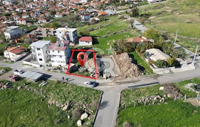 ALİAĞA HELVACI HATUNDERE DE MÜSTAKİL PARSEL KÖŞE İMARLI ARSA