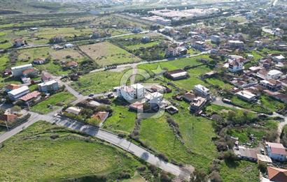ALİAĞA HELVACI HATUNDERE DE MÜSTAKİL PARSEL KÖŞE İMARLI ARSA