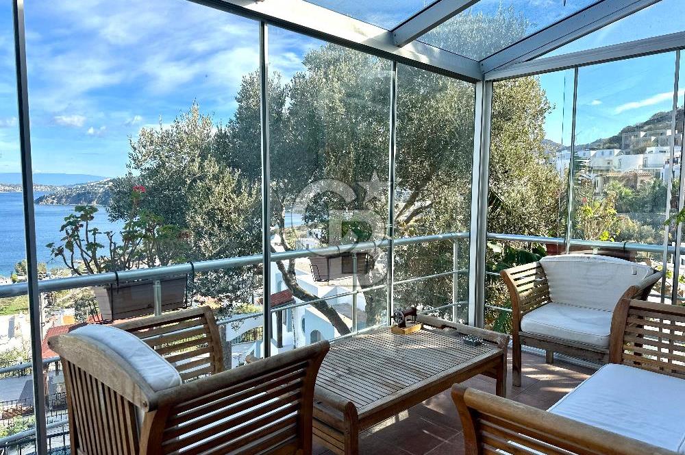 Bodrum Koyunbaba Satılık Deniz Manzaralı 2 Adet Villa