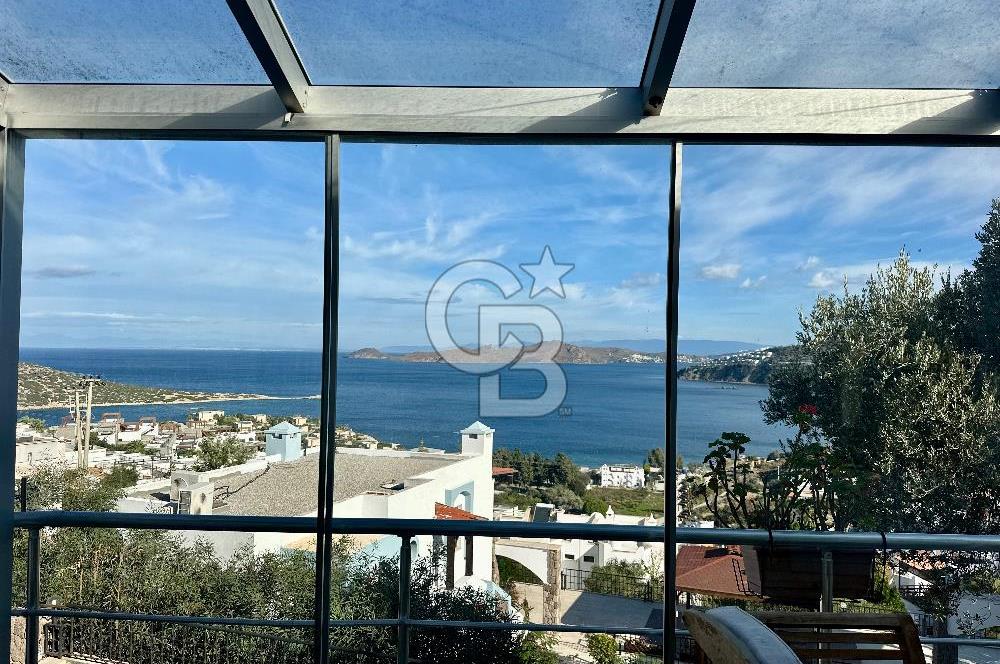 Bodrum Koyunbaba Satılık Deniz Manzaralı 2 Adet Villa