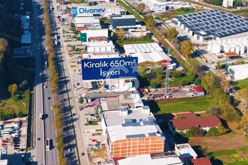 ANAYOLA CEPHE 600 M2 KİRALIK İŞYERİ