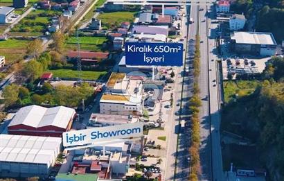 ANAYOLA CEPHE 600 M2 KİRALIK İŞYERİ