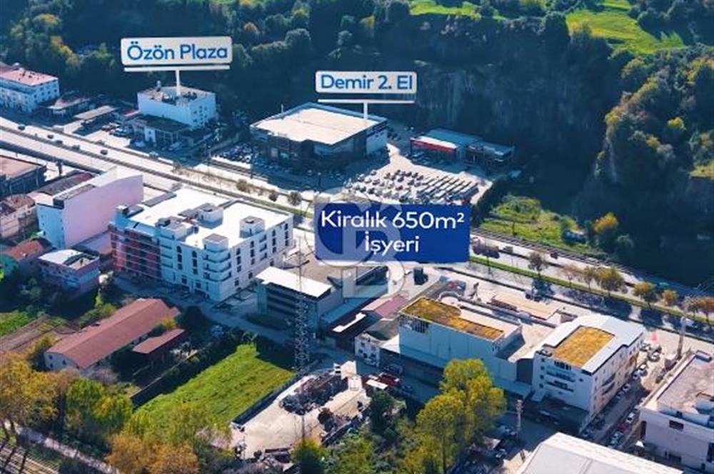 ANAYOLA CEPHE 600 M2 KİRALIK İŞYERİ