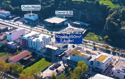 ANAYOLA CEPHE 600 M2 KİRALIK İŞYERİ