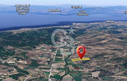 ÇANAKKALE AYVACIK SÖĞÜTLÜ' DE ASOS GÜZELGAHINDA SATILIK 40.000M2 TARLA