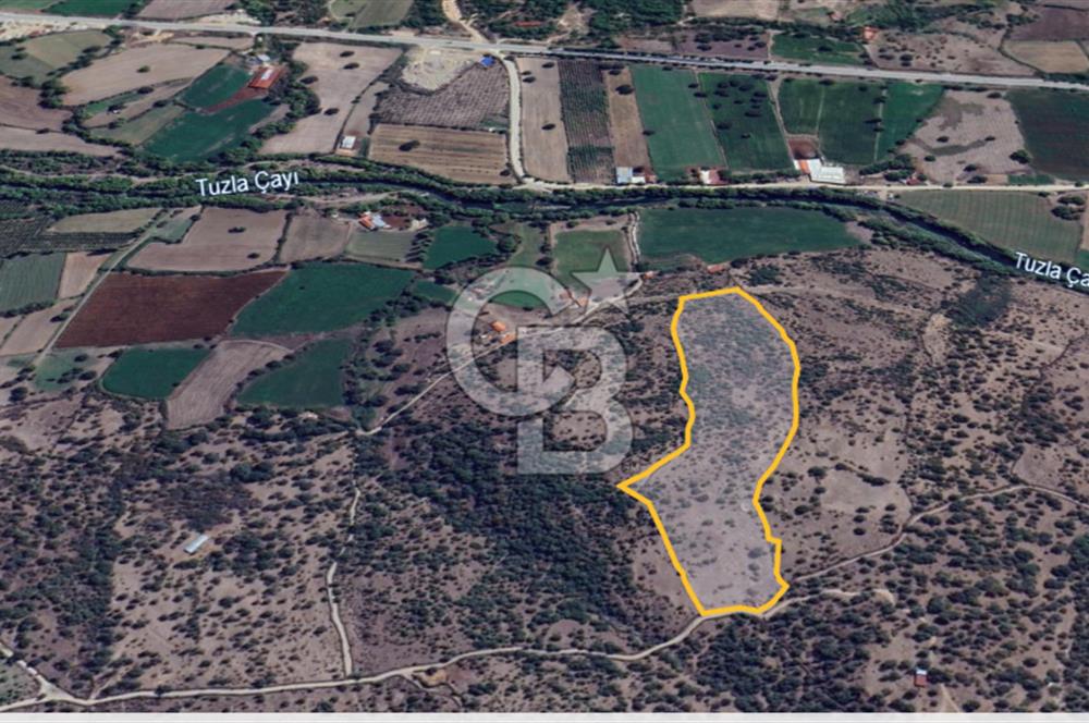 ÇANAKKALE AYVACIK SÖĞÜTLÜ' DE ASOS GÜZELGAHINDA SATILIK 40.000M2 TARLA