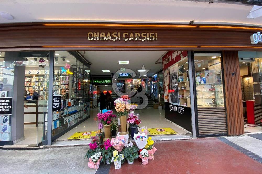 ONBAŞI İŞ HANI'NDA DEVREN KİRALIK DÜKKAN FIRSATI