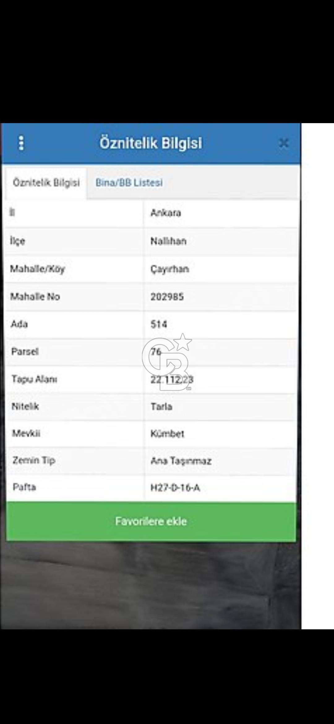 Ankara,Nallıhan,Çayırhan 22.112,23 m2 tarla