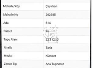 Ankara,Nallıhan,Çayırhan 22.112,23 m2 tarla - 4 - 318114