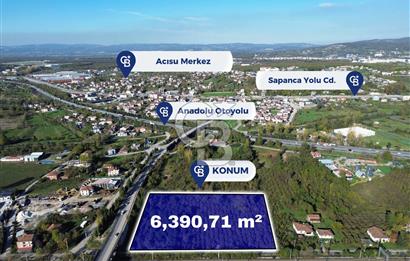 CB ENVOY'dan Kartepe Maşukiye'de 6390 m2 Satılık İmarlı Arsa