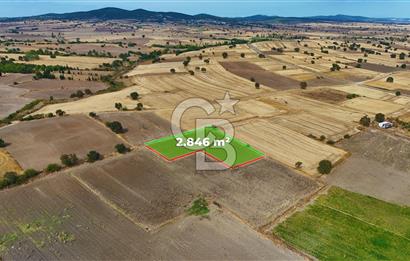 ÇANAKKALE BİGA BALIKLIÇEŞME 2850 m2 SATILIK TARLA