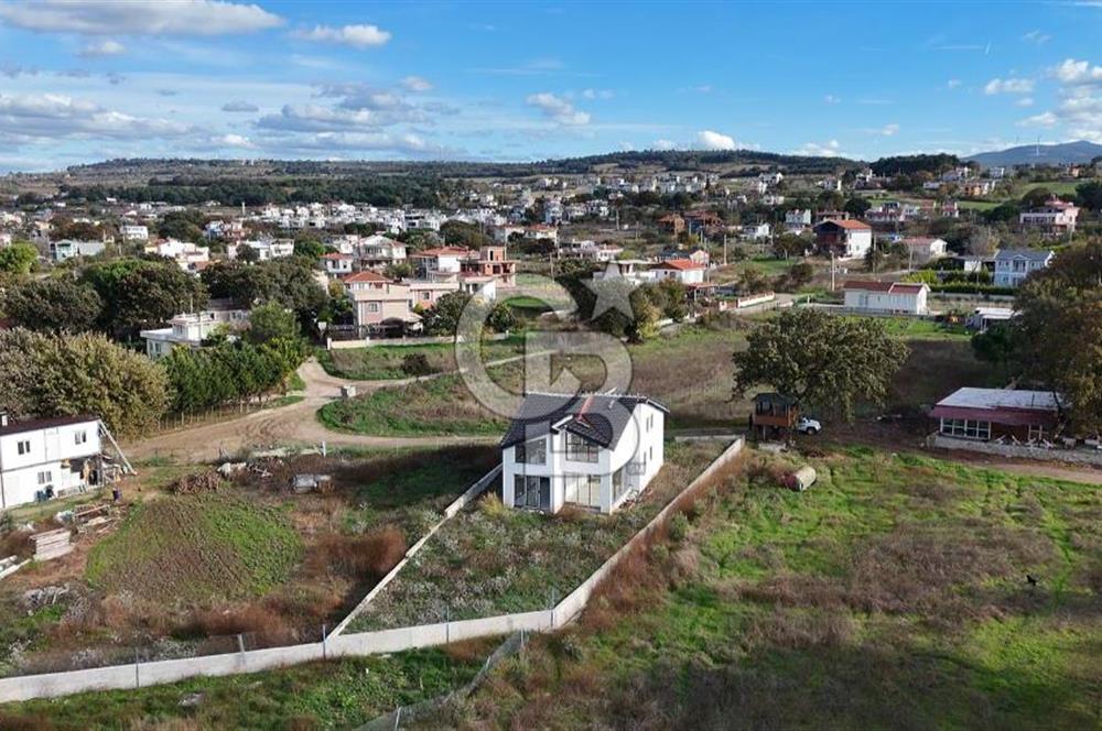 ÇANAKKALE SALTIK'TA DENİZE SIFIR YAPIM AŞAMASINDA EMSALSİZ İKİZ VİLLA 