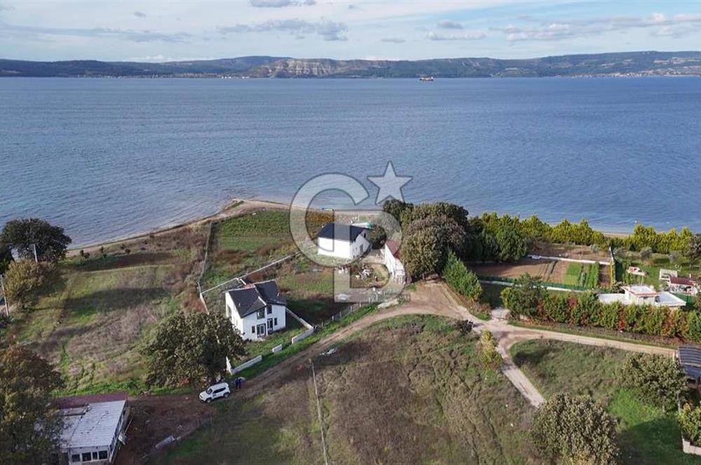 ÇANAKKALE SALTIK'TA DENİZE SIFIR YAPIM AŞAMASINDA EMSALSİZ İKİZ VİLLA 