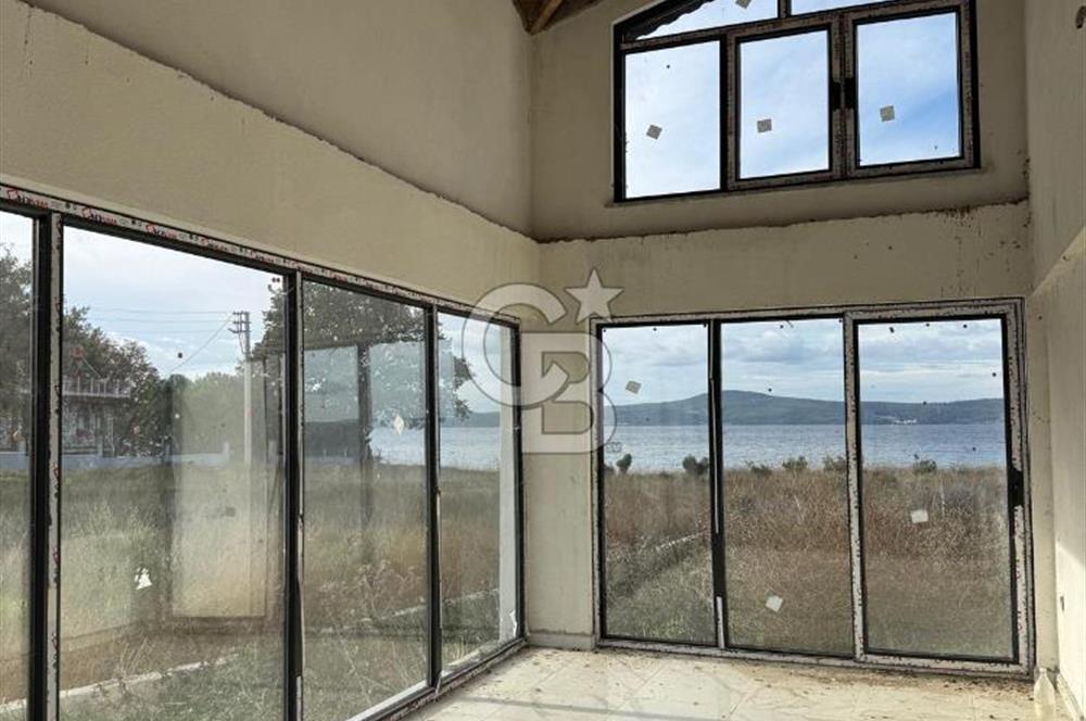 ÇANAKKALE SALTIK'TA DENİZE SIFIR YAPIM AŞAMASINDA EMSALSİZ İKİZ VİLLA 