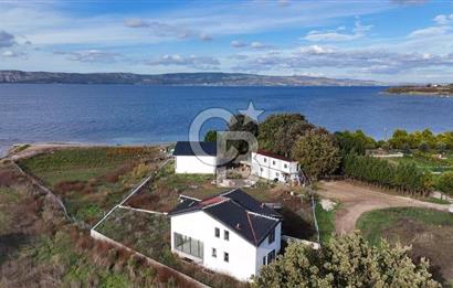 ÇANAKKALE SALTIK'TA DENİZE SIFIR YAPIM AŞAMASINDA EMSALSİZ İKİZ VİLLA 