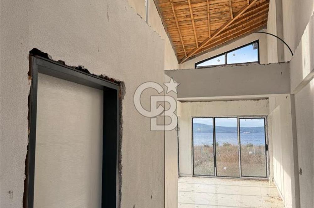 ÇANAKKALE SALTIK'TA DENİZE SIFIR YAPIM AŞAMASINDA EMSALSİZ İKİZ VİLLA 