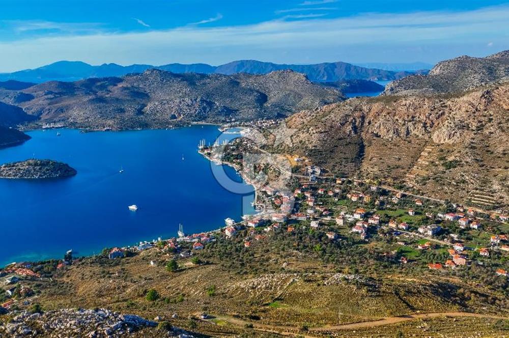 CB MARİNA' DAN BOZBURUN'DA DENİZE YÜRÜME MESAFESİ SATILIK TARLA