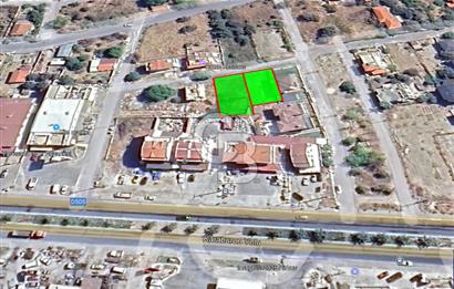 Karaburun Mordoğan Merkez’de Caddeye Yakın Villa Arsası