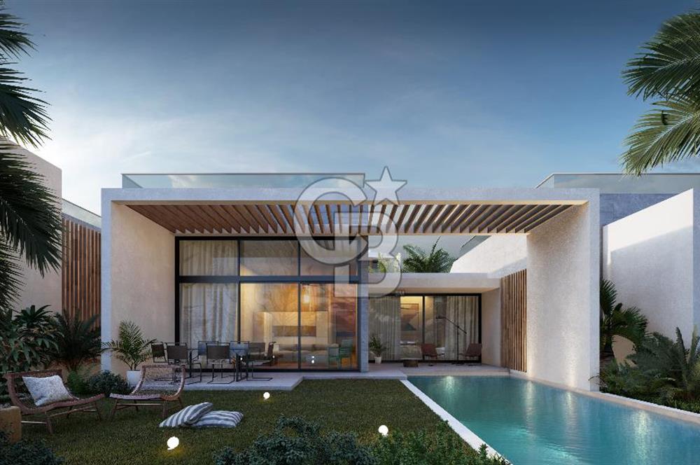 Kıbrıs Girne Esentepe Bölgesinde Full Deniz Manzaralı Satılık 4+1 Lüx Villa