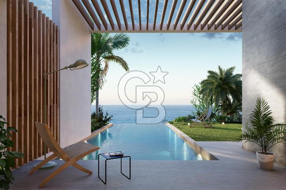 Kıbrıs Girne Esentepe Bölgesinde Full Deniz Manzaralı Satılık 4+1 Lüx Villa