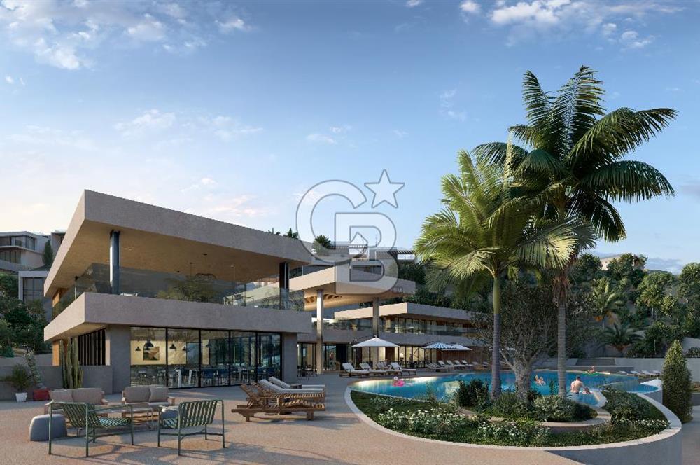 Kıbrıs Girne Esentepe Bölgesinde Panoramik Manzaralı Satılık 3+1 Lüx Villa