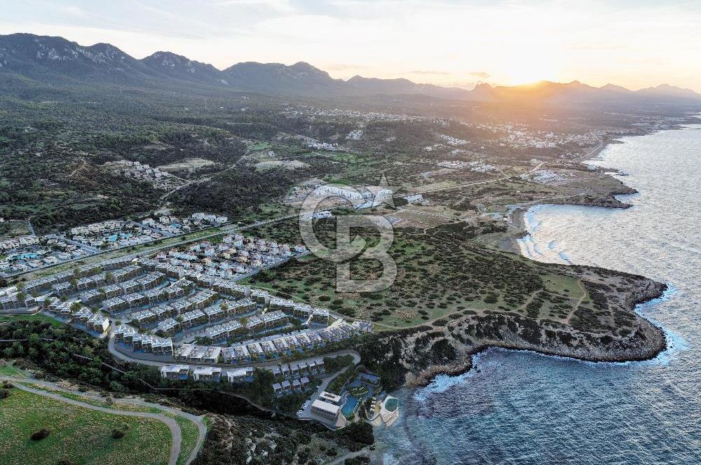 Kıbrıs Girne Esentepe Bölgesinde Panoramik Manzaralı Satılık 3+1 Lüx Villa