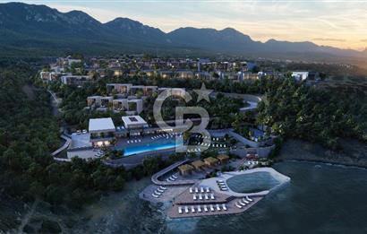 Kıbrıs Girne Esentepe Bölgesinde Full Deniz Manzaralı Satılık 4+1 Lüx Villa