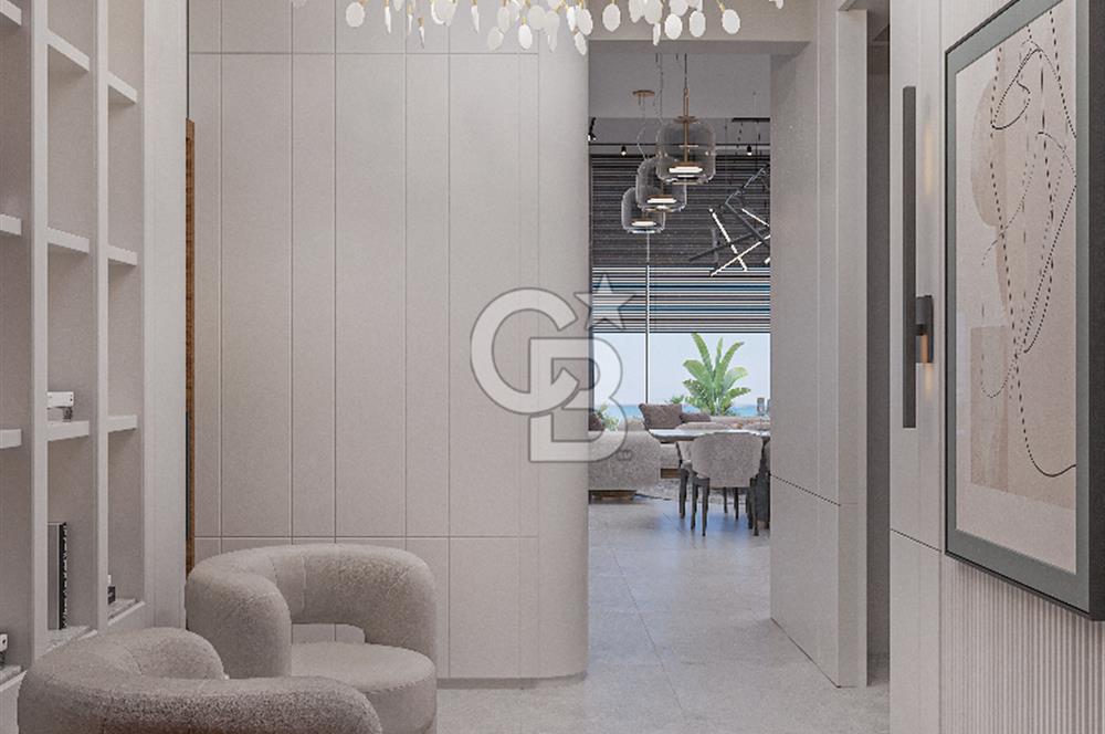 Kıbrıs Girne Esentepe Bölgesinde Panoramik Manzaralı Satılık 3+1 Lüx Villa