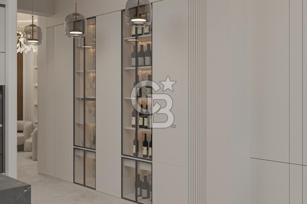 Kıbrıs Girne Esentepe Bölgesinde Panoramik Manzaralı Satılık 3+1 Lüx Villa