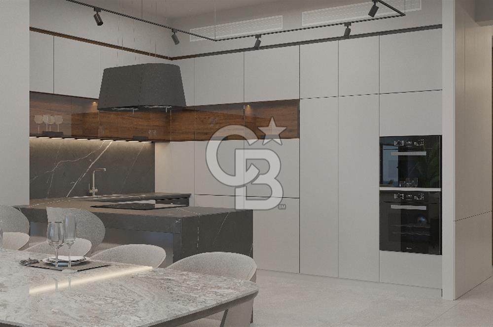 Kıbrıs Girne Esentepe Bölgesinde Panoramik Manzaralı Satılık 3+1 Lüx Villa