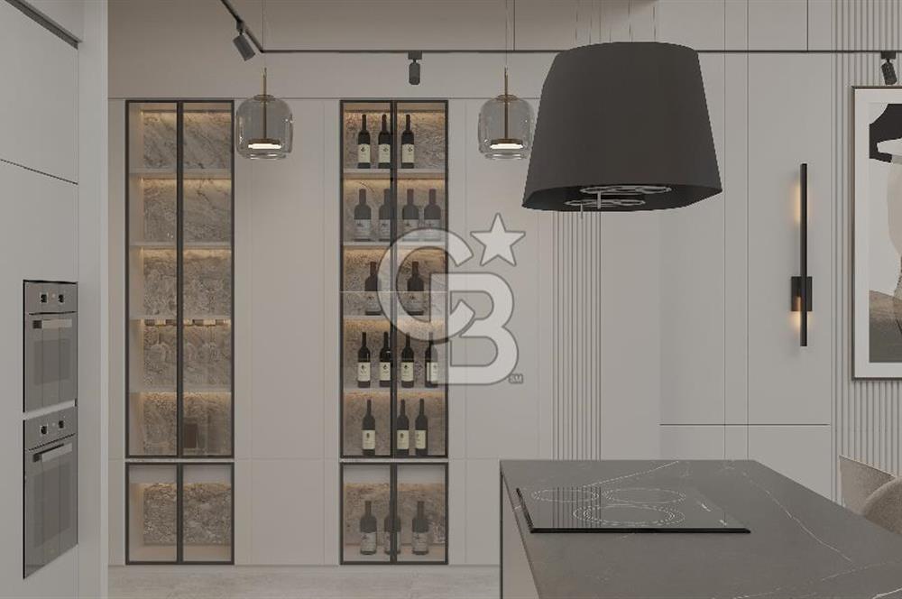 Kıbrıs Girne Esentepe Bölgesinde Panoramik Manzaralı Satılık 3+1 Lüx Villa