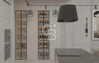 Kıbrıs Girne Esentepe Bölgesinde Panoramik Manzaralı Satılık 3+1 Lüx Villa