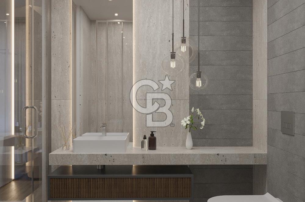 Kıbrıs Girne Esentepe Bölgesinde Panoramik Manzaralı Satılık 3+1 Lüx Villa