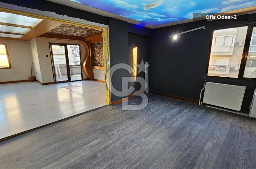 Karşıyaka Girne Bulvarı Üzeri 3+1 130m2 Kiralık Ofis Büro