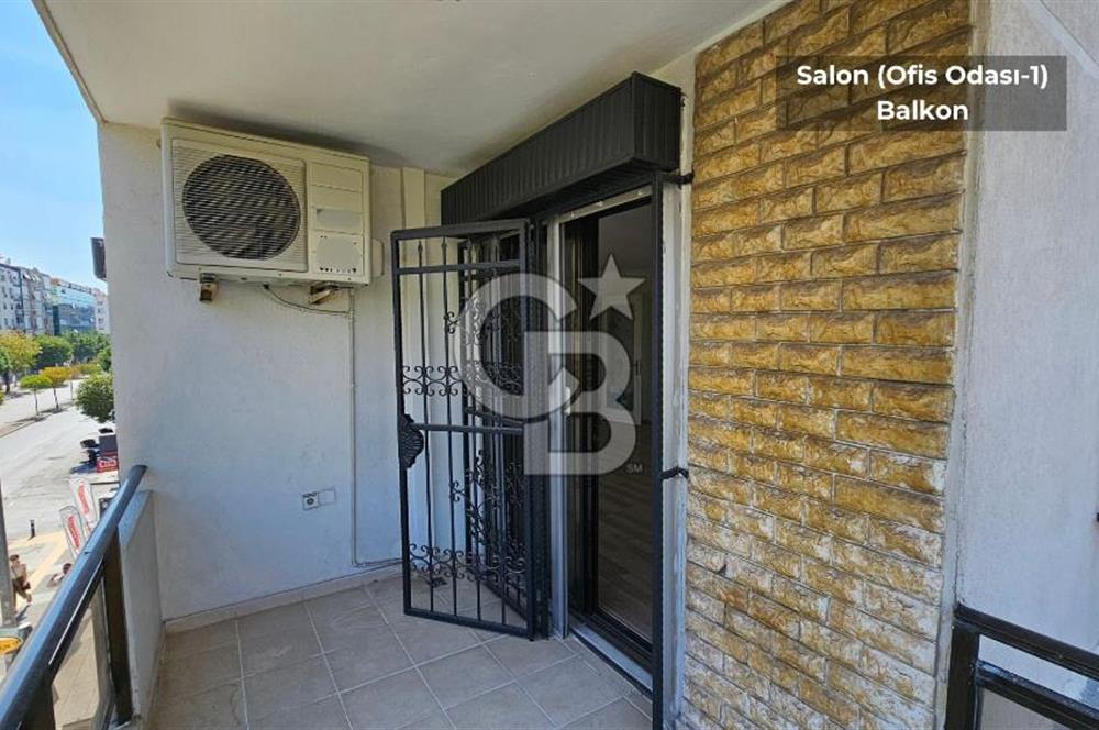 Karşıyaka Girne Bulvarı 3+1 130m2 Asansörlü Kiralık Ofis