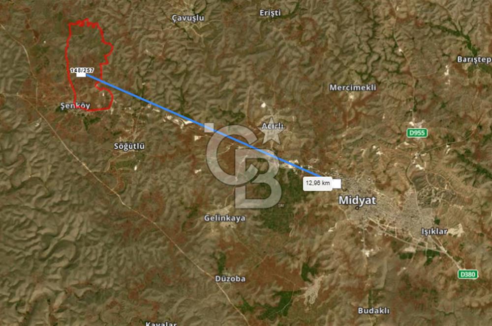 Midyat Şenköy'de Satılık Bağ Arazisi