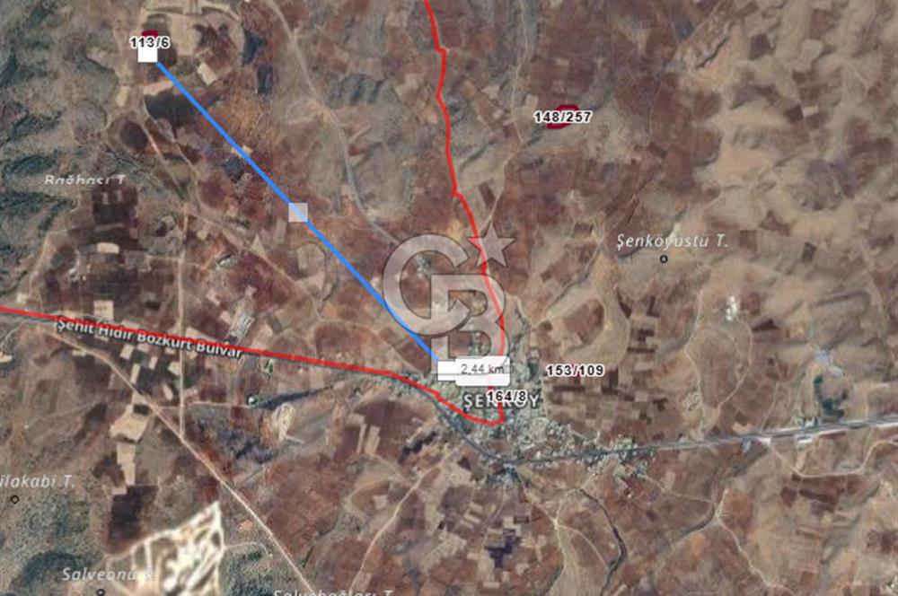 Şenköy / Midyat –  Resmi Yola Cepheli Tarla