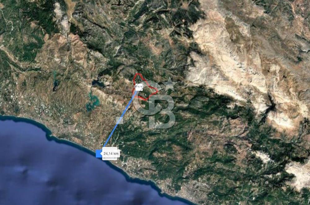 Antalya Akseki Güneykaya’da 8642 m2 Yüksek Potansiyelli Değerli Yatırım Arazisi