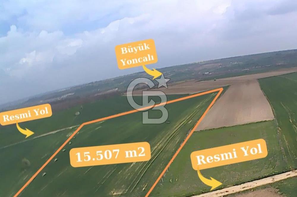Tekirdağ Kapaklı 15.507m²-Müstakil Tapu Yatırımlık Fırsat Tarla