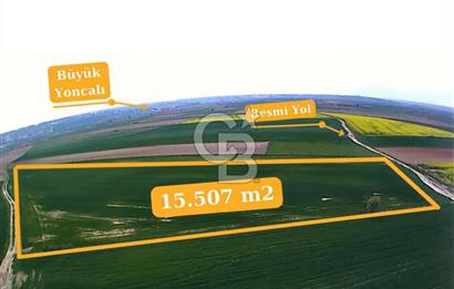 Tekirdağ Kapaklı 15.507m²-Müstakil Tapu Yatırımlık Fırsat Tarla