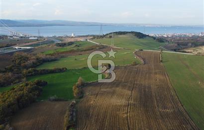 Çanakkale Lapseki Gsp Resmi Yol ve Boğaz Manzaralı 5042m² Tarla