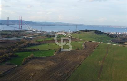 Çanakkale Lapseki Gsp Resmi Yol ve Boğaz Manzaralı 5042m² Tarla
